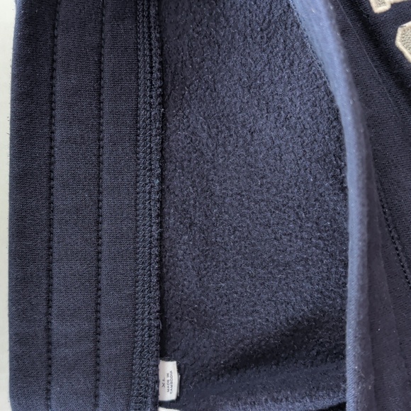 Gap Fleece Logo Joggers XL Blue Pockets - Picture 10 of 15